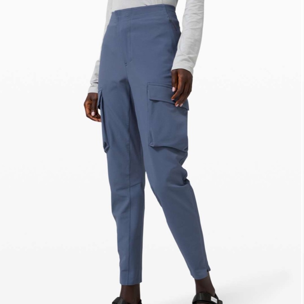 lululemon athletica Blue Cargo Pants